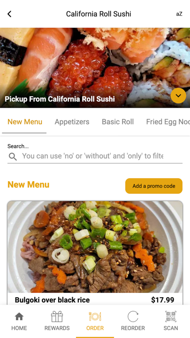 California Roll Sushi Screenshot