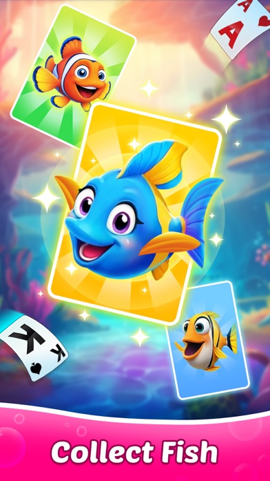 Solitaire Fish - Win Real Cash Screenshot