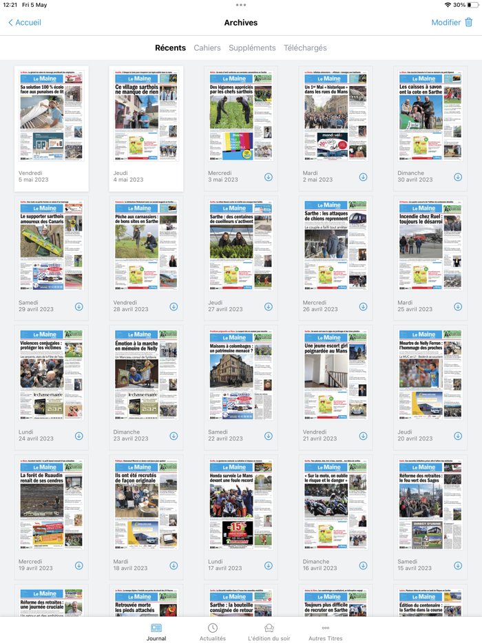 Le Maine Libre - Le Journal