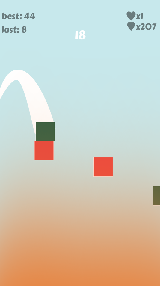 #5. Jumping Tiles (iOS) Podle: Nguyen Nghiem