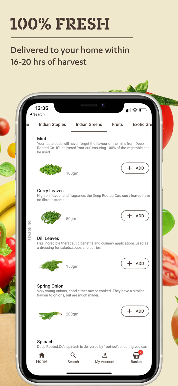 Deep Rooted-Farm Fresh To Home