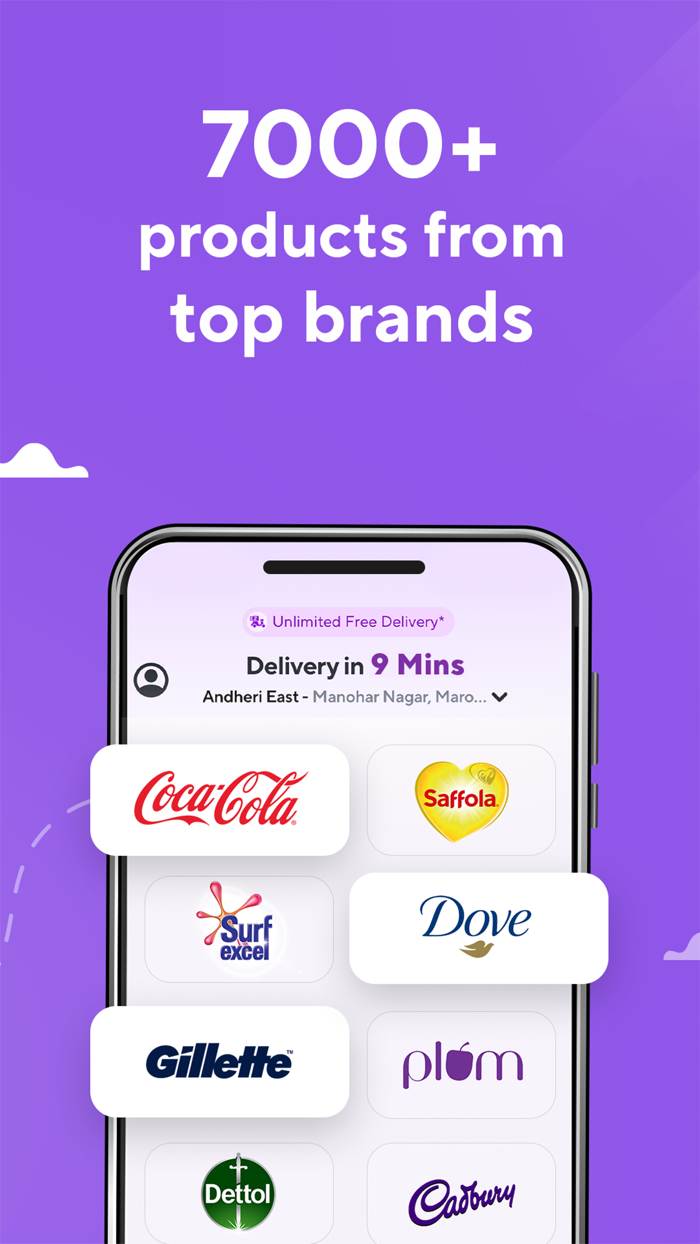 Zepto 10 Min Grocery Delivery