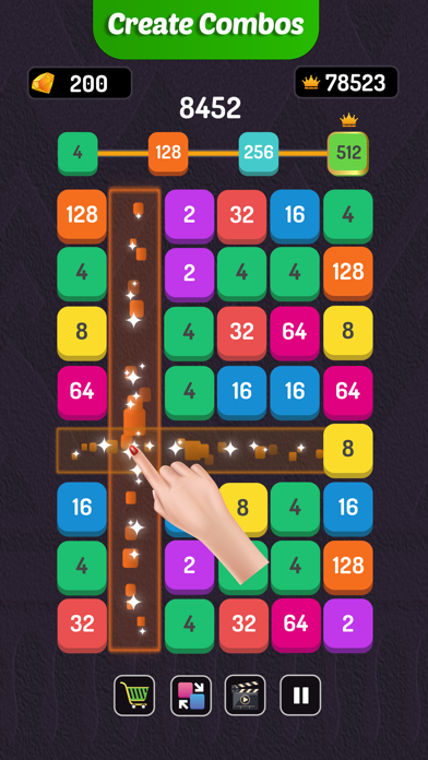 Number Blast - Puzzle Gameのおすすめ画像4