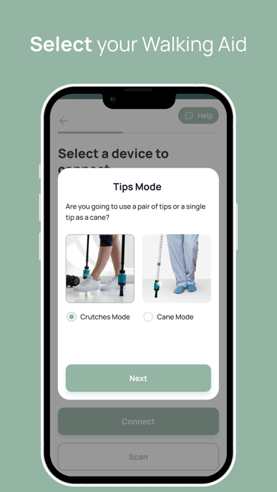 ComeBack Mobility - Patient Screenshot