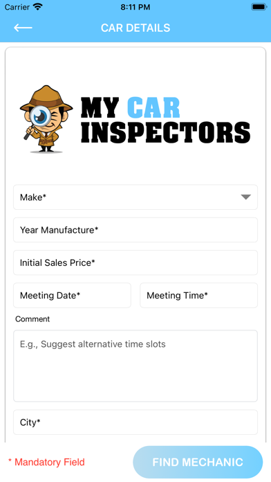 My Car Inspectors Screenshot