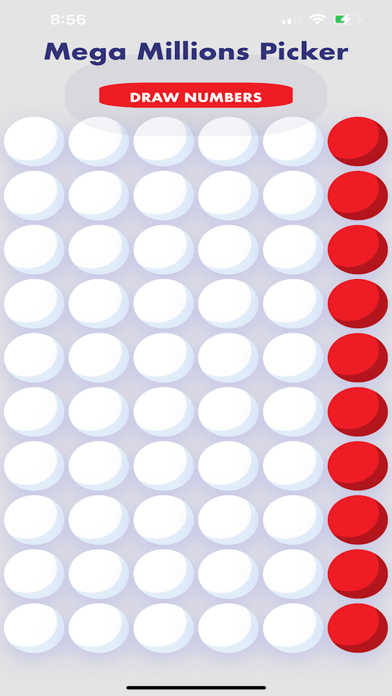 Mega Millions Picker Screenshot