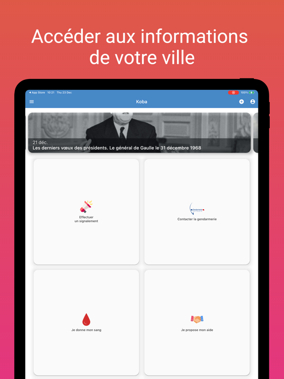 Screenshot #6 pour Mon App Citoyen
