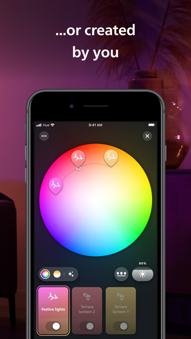 Philips Hue Screenshot