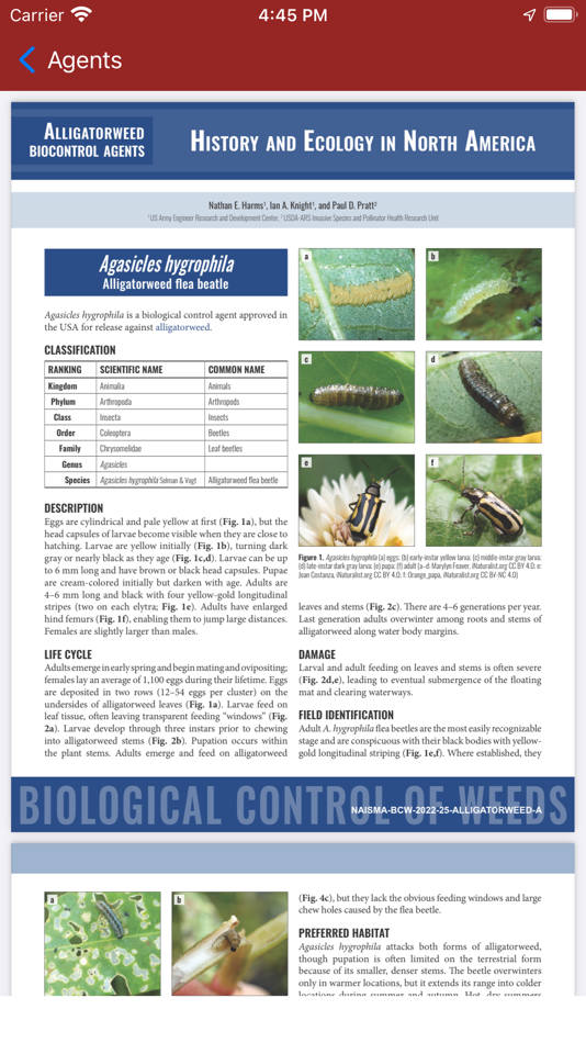 #6. EDDMapS Biocontrol (iOS) 由: Charles T. Bargeron