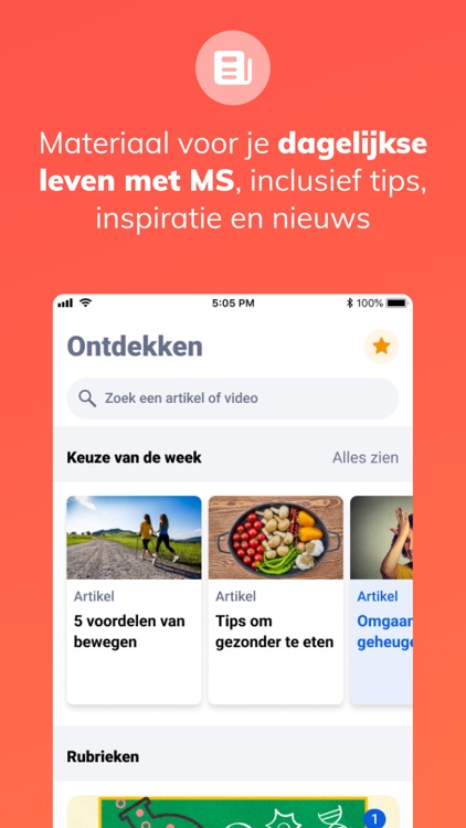 Cleo - mijn MS-app