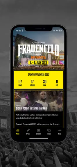 Game screenshot Openair Frauenfeld apk