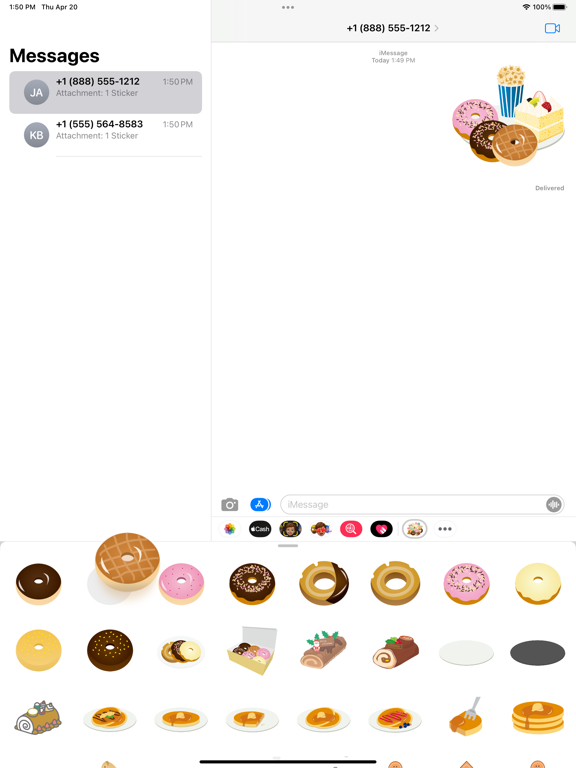 Screenshot #4 pour Belles bonbons autocollants