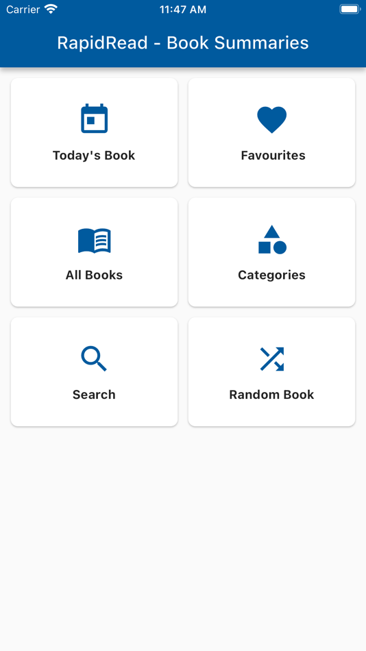 #1. RapidRead - Short Book Summary (iOS) 由: Dhiraj Sharma