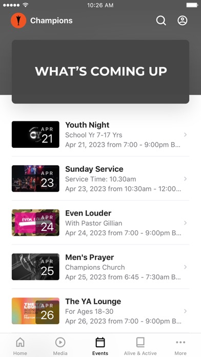 Champions Church Screenshot