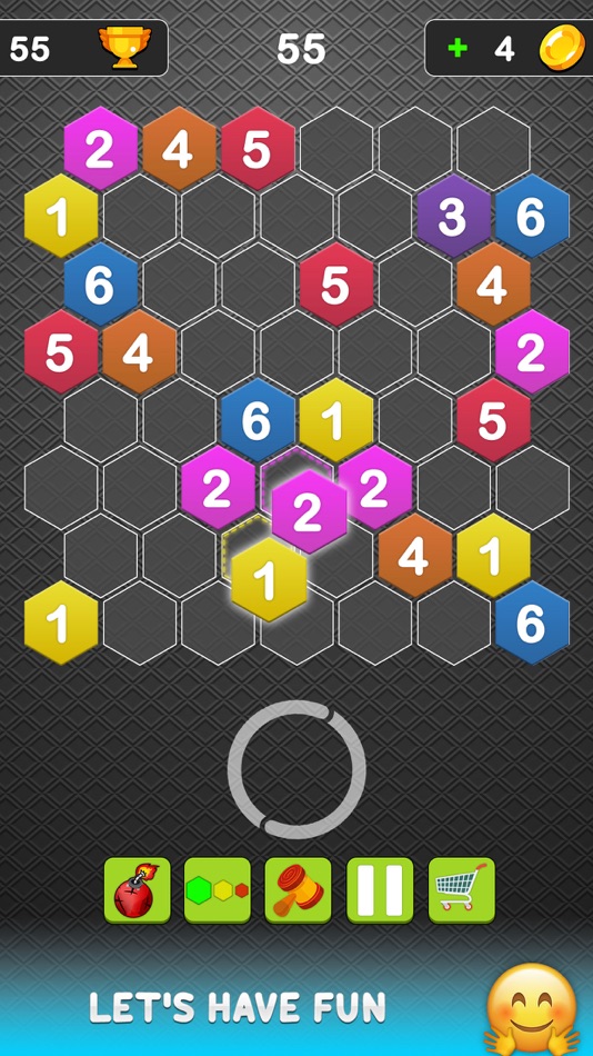 #3. Hexa Merge Puzzle (iOS) 由: Muhammad Kamran Afzal