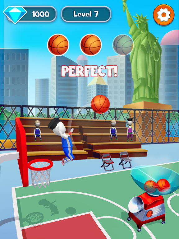 Screenshot #5 for Basketball Block:Jump & Defend