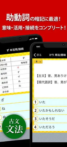 Game screenshot 古文・漢文（古文単語、古典文法、漢文） apk