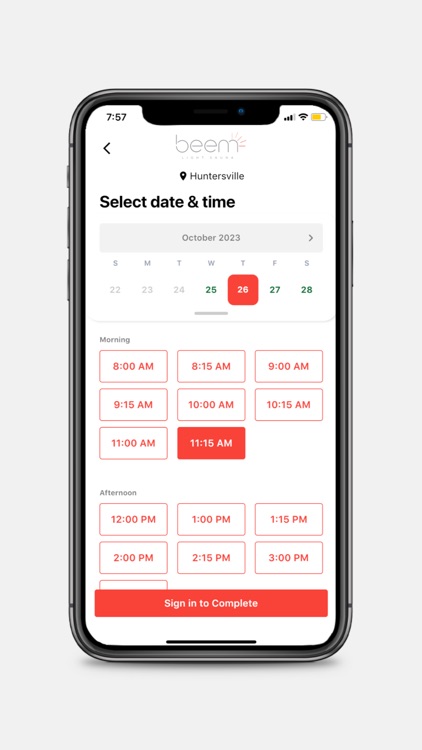 beem Light Sauna App screenshot-3