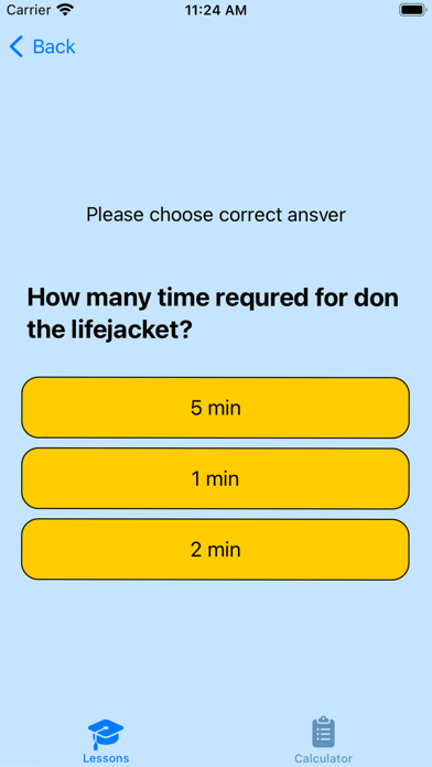 Personal Life-Saving Appliance Screenshot
