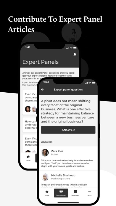 Senior Executive Think Tanks Screenshot