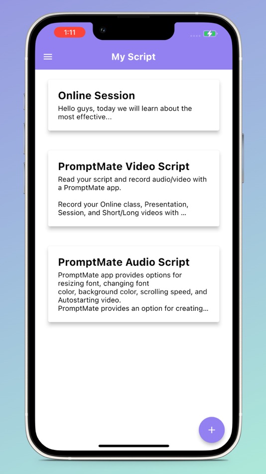PromptMate - 2.0 - (iOS)