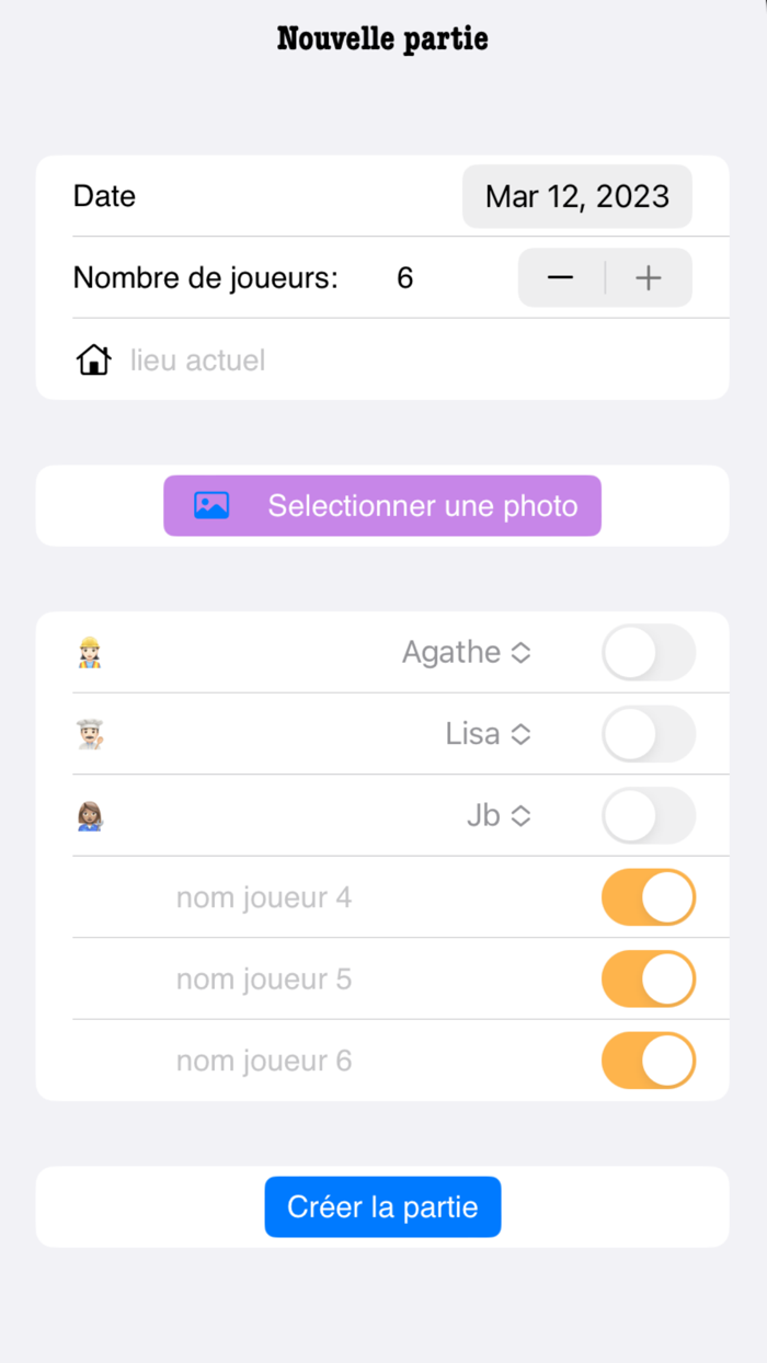 Rami - Score tracker