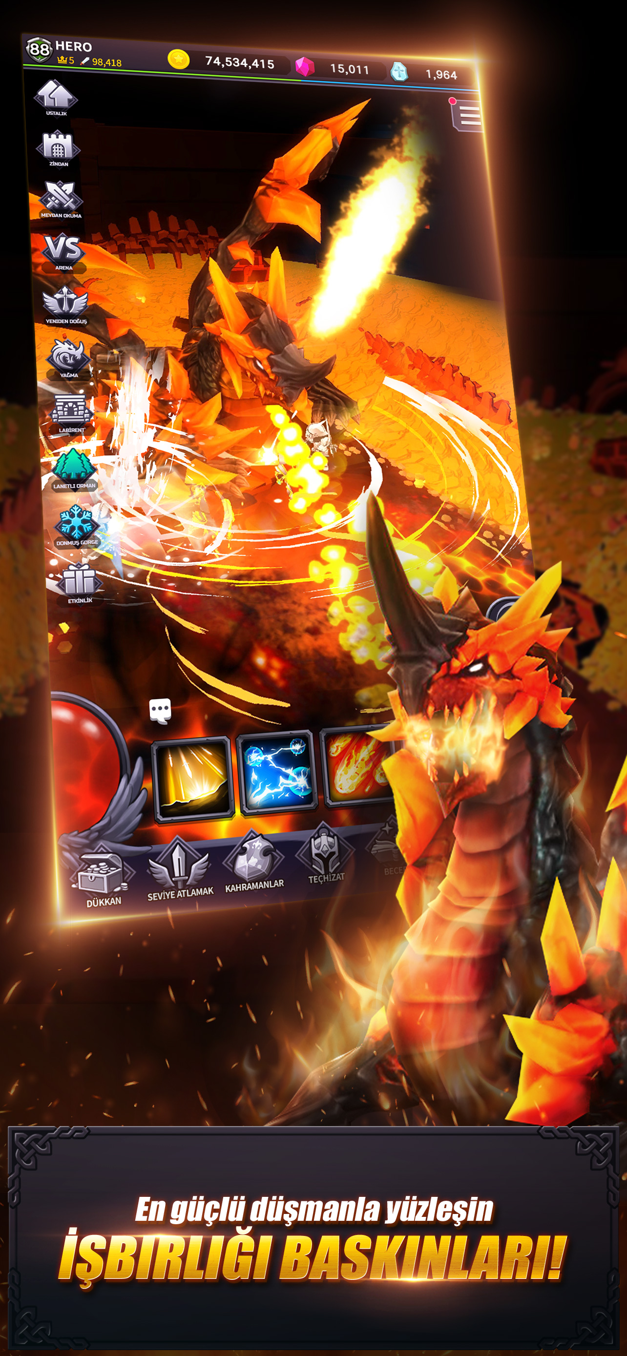 AFK Dungeon : Idle Action RPG