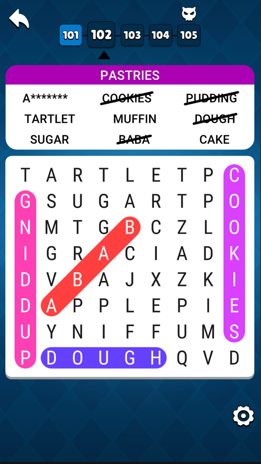 #3. Word Search - Word game puzzle (iOS) By: Ace of Clubs