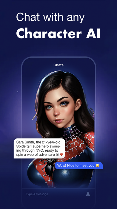 KAI: Character AI Ask Chat Botのおすすめ画像2