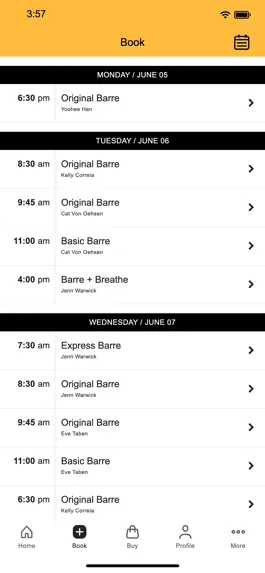 Game screenshot Greenwich Barre Studio apk
