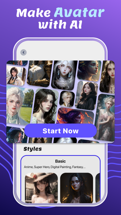 Anime Art & Ai Photo Generator Screenshot