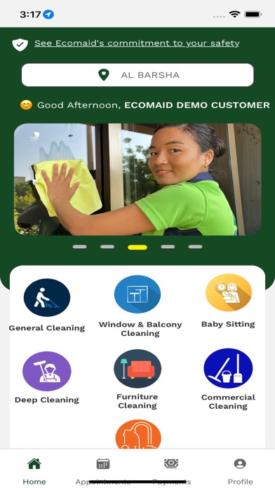 Ecomaid (Cleaning Services) Screenshot
