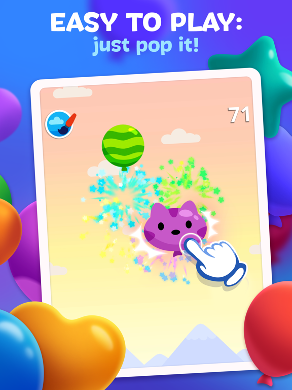 Balloon Pop: Game for Toddlersのおすすめ画像2