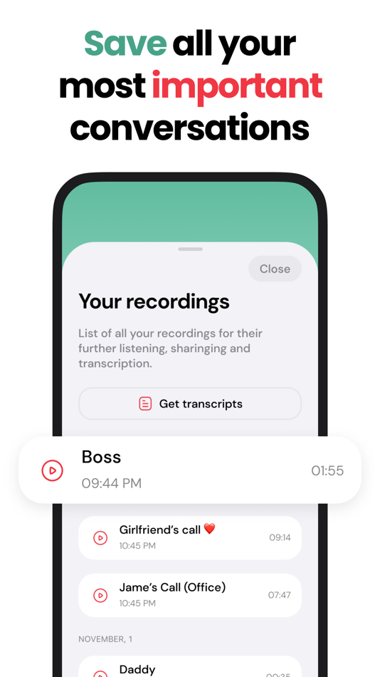 #3. CallRecorder - Voice Memo (iOS) 由: UNA Consulting GmbH