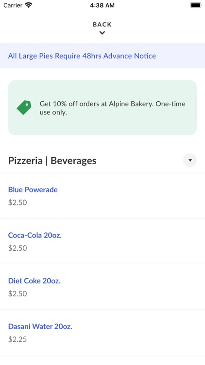 Alpine Bakery and Pizzeria