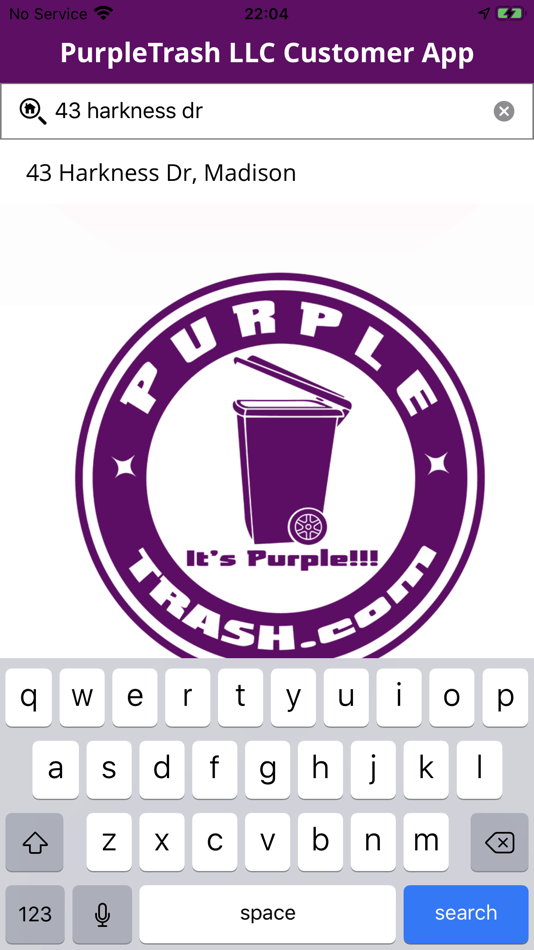 #2. PurpleTrash LLC Customer App (iOS) 由: PurpleTrash LLC