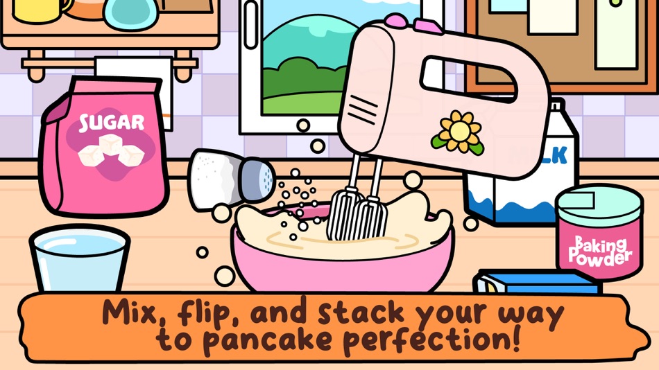 #1. Pancake Maker DIY Cooking Game (iOS) Podle: PLAY AND LEARN EDUCATIONAL GAMES FOR KIDS