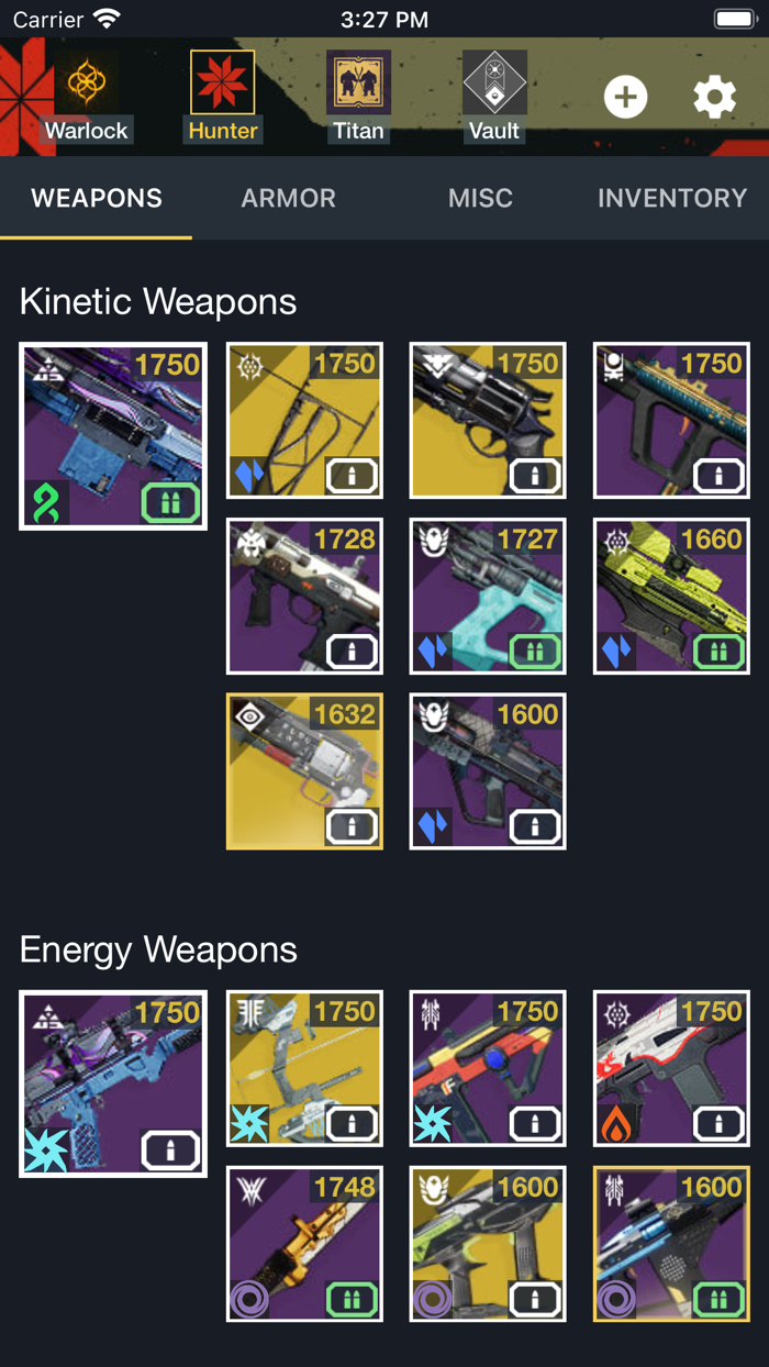 Vault Manager for Destiny 2