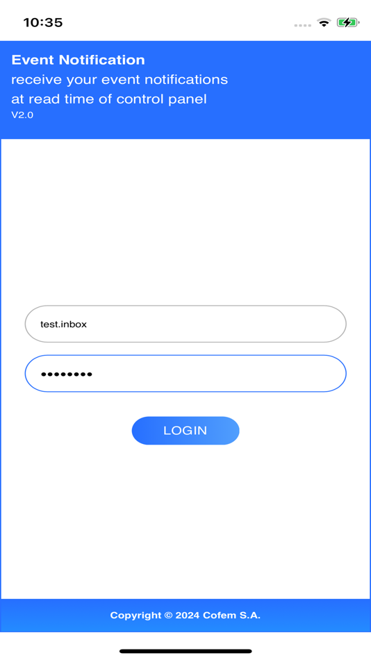 #3. Inbox Notification (iOS) Podle: Cofem S.A.