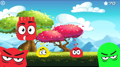 Monster Hop Cartoon Kid Puzzle Screenshot