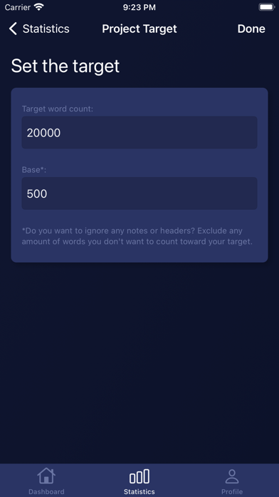 Word Tracker Screenshot