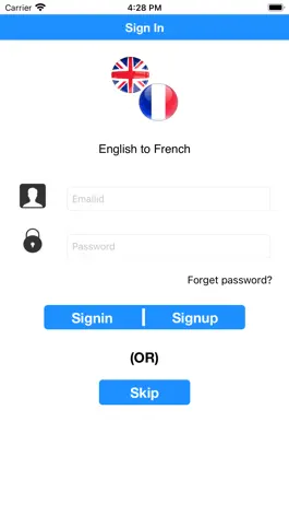Game screenshot English to French mod apk