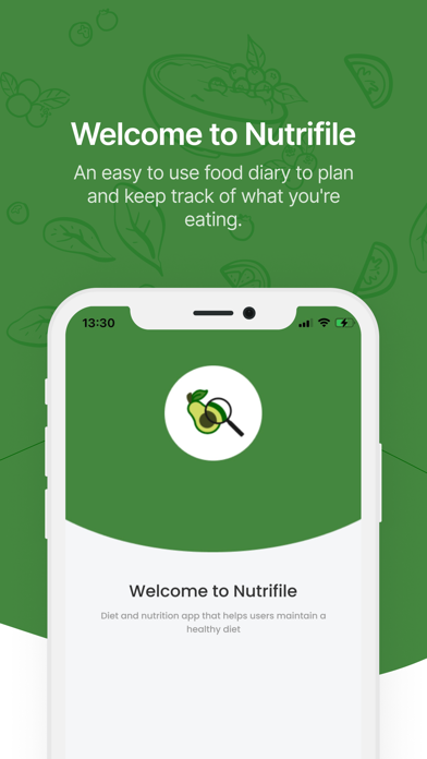 Nutrifile Screenshot