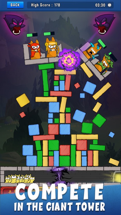 Rocky Towers - Puzzle Defense screenshot-3