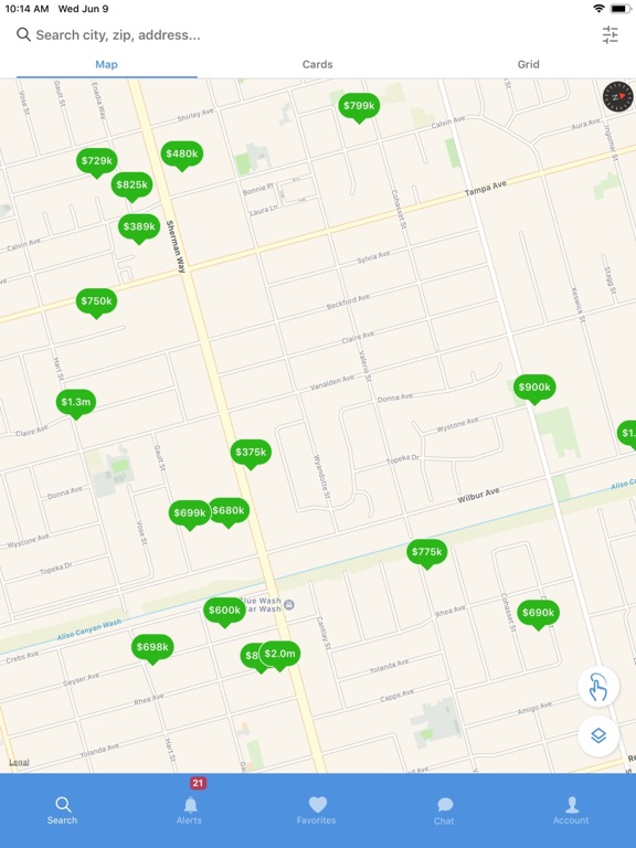 Homes by Paulette iPad screenshot 1 - Lifestyle app