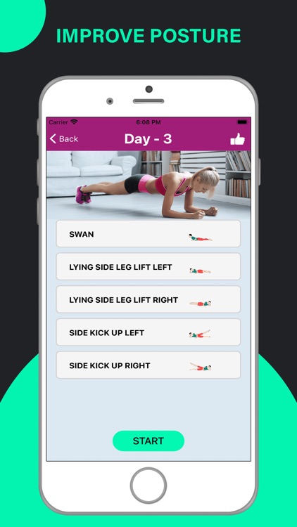 Pilates Yoga Fitness Workouts screenshot-3