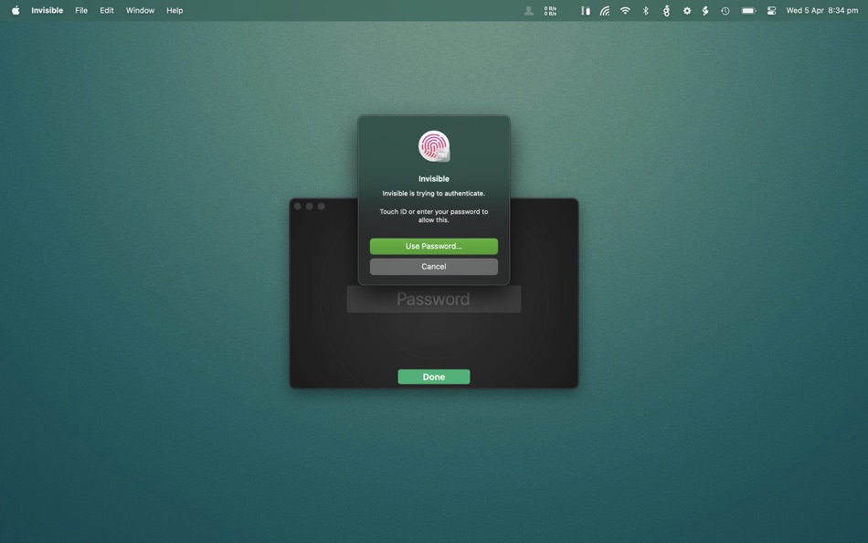 #3. Invisible (macOS) 来自: SweetP Productions, Inc.