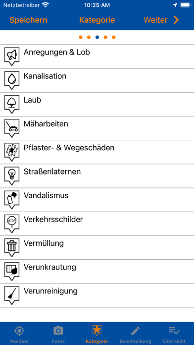 Mängelmelder Flensburg Screenshot