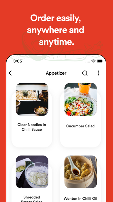 Dumpling Kitchen Ordering Screenshot