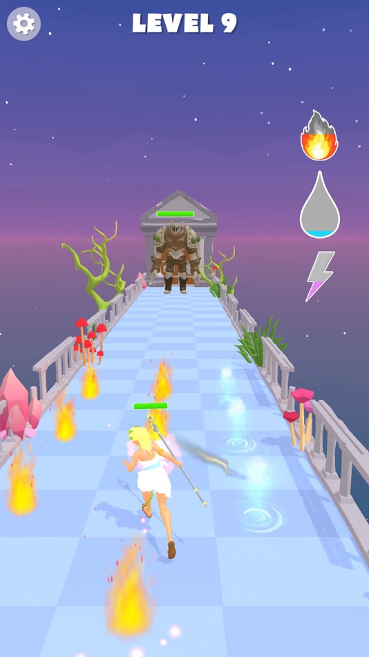 #4. Elemental Run 3D! (iOS) 由: Gametator